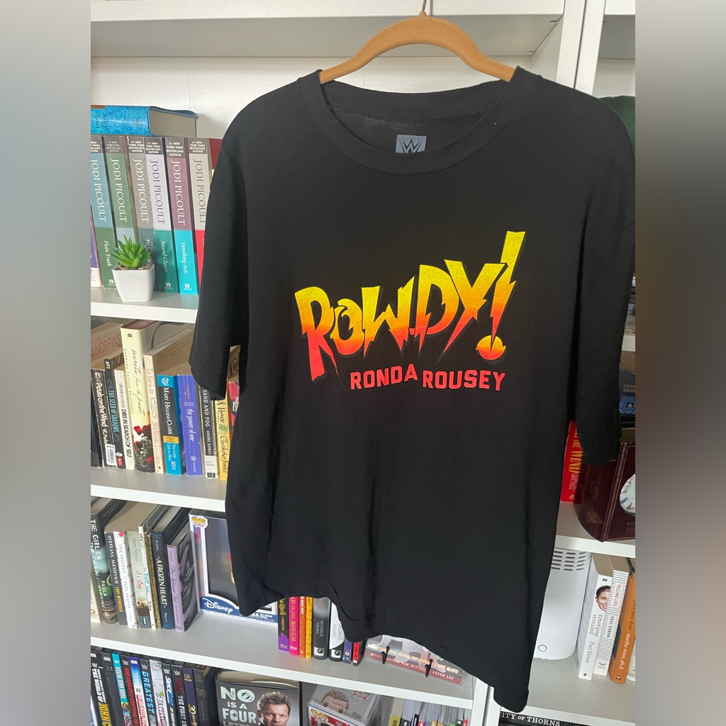 Wwe Ronda Rousey Wrestling Black Graphic Tee